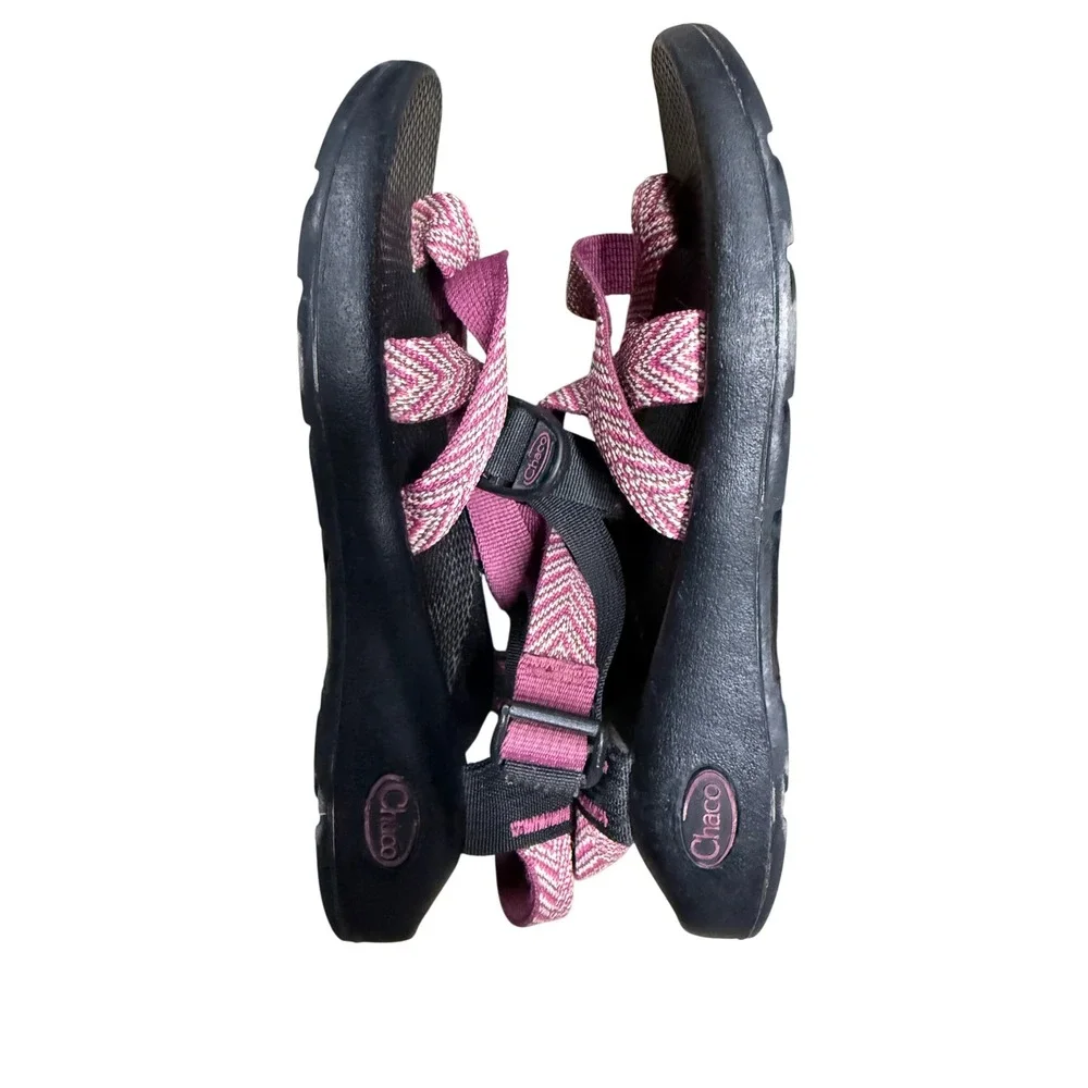 Chaco Z‎ Strap Sandals Women Pink Hiking Outdoor Comfort Size 7